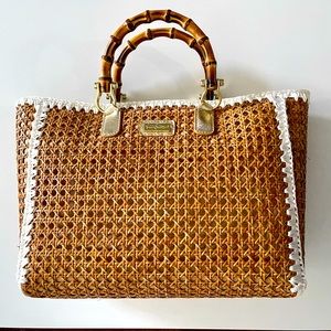 Lilly Pulitzer Greydon Cane Tote